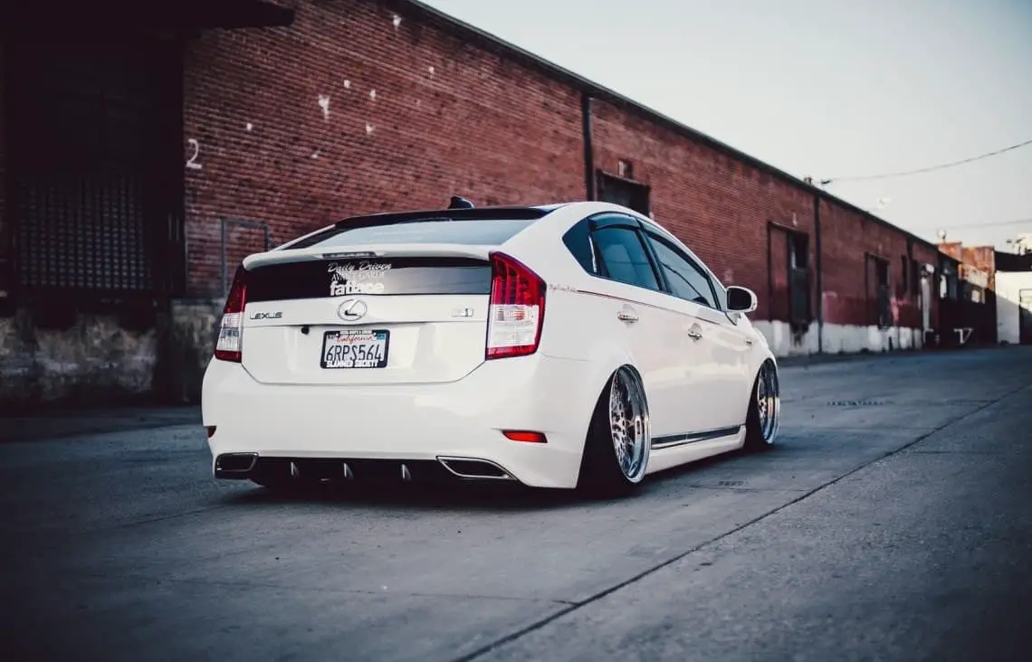 Stanced Toyota Prius