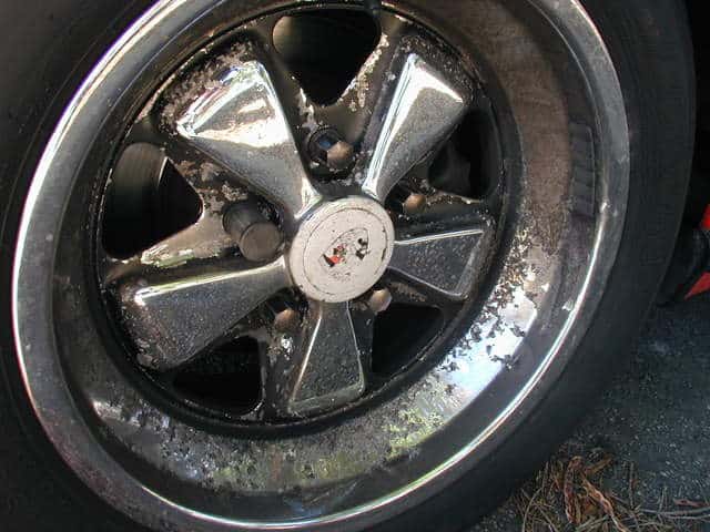 How to remove chrome from wheels