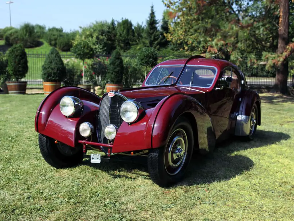 The Elegant Automotive Masterpiece: The 1936 Bugatti Type 57SC Atalante