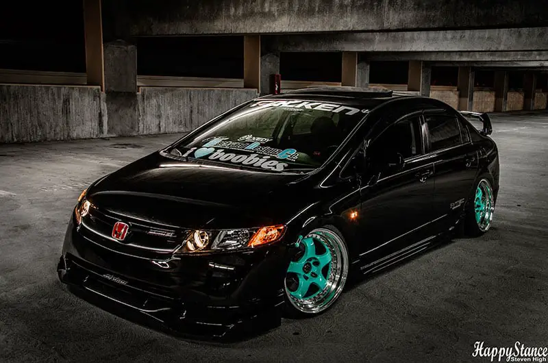 The Stanced Honda Civic Mugen SI is Exceptional