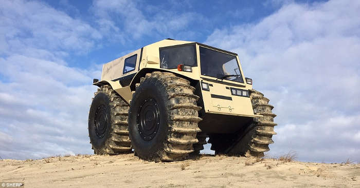 Want to go offroad Russian style? Meet the SHERP ATV