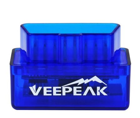 Veepeak Mini Bluetooth OBD2 OBDII Scan Tool Scanner Adapter Automotive Check Engine Light Diagnostic Code Reader for Android Windows