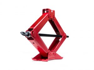 Red Steel Scissor Jack